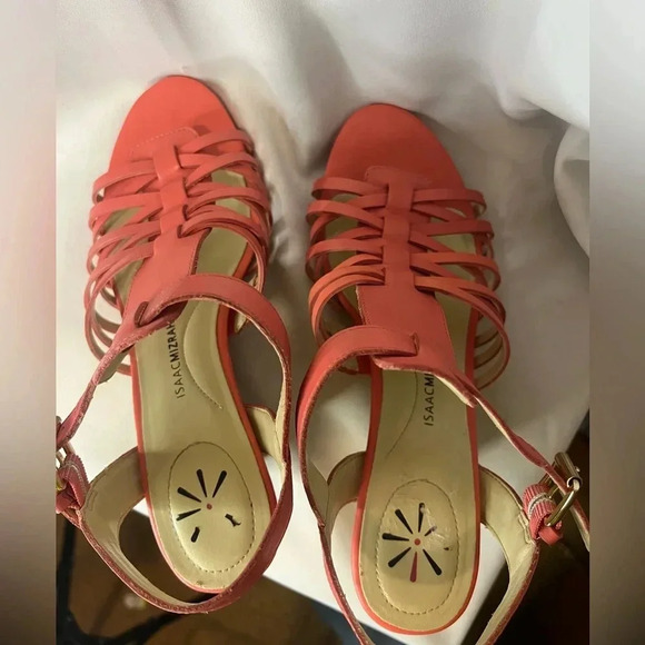 Isaac Mizrahi Coral Sandals 7m - Picture 6 of 7